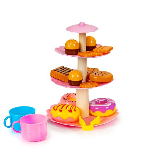 Schneidbarer Kuchen Set Geburtstagsparty 125 Stk.