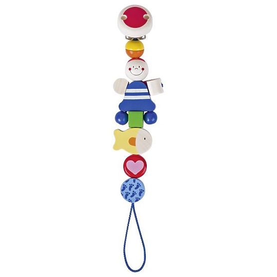 Schnullerclip Pirat