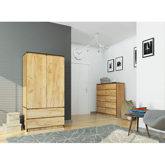SCHRANK S90 2D 2SZ CLP PK CRAFT