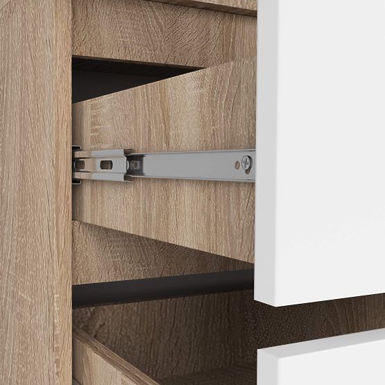 SCHRANK S90 2D 2SZ CLP PK SONOMA / WEISS