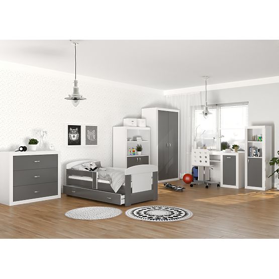 Schreiben tisch Filip - weißgrau