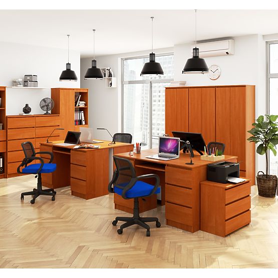 SCHREIBTISCH A-11 CLP 6SZ ERLE