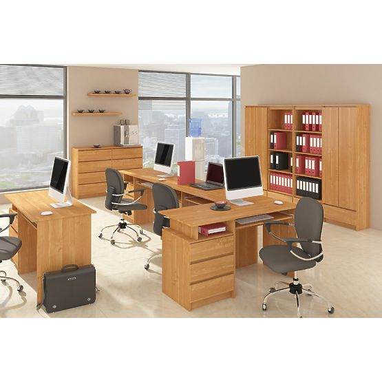 SCHREIBTISCH CLP 135cm PK ERLE