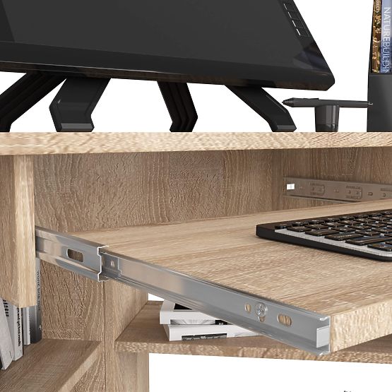 SCHREIBTISCH TED PK EICHE SONOMA