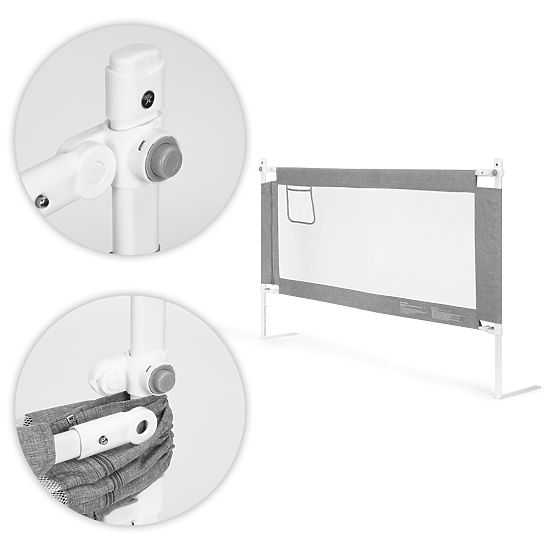 Schutzbarriere für das Bett 150 cm Schutz für Kinder ECOTOYS
