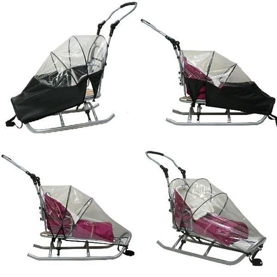 Schutzfolie für Schlitten - transparent