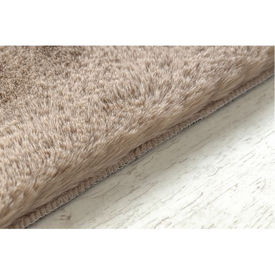 Seidenteppich Hase Neu - Taupe