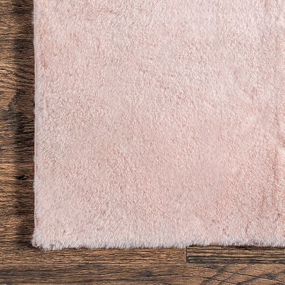 Seidenteppich Rabbit - Rosa