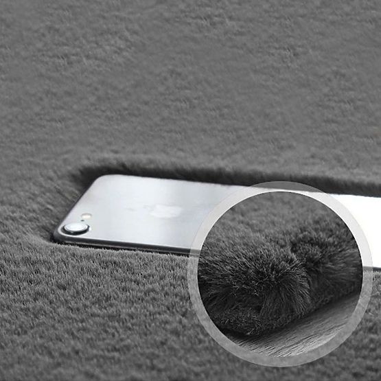 Seidenteppich Rabbit - Rosa