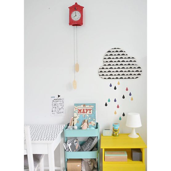 selbstklebend schwarzes brett DEKORNIK - Obláček