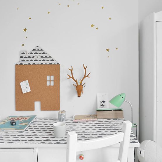 selbstklebend schwarzes brett DEKORNIK - Weiß haus