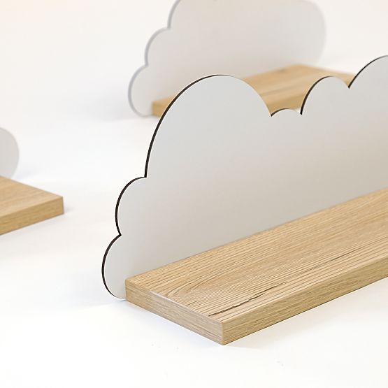 Set aus 3 Regalen - Wolke