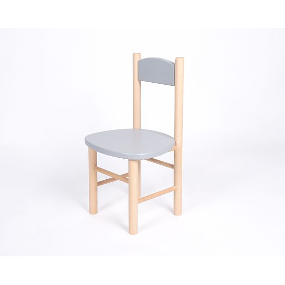 Set aus Tisch und Stühlen Simple - grau