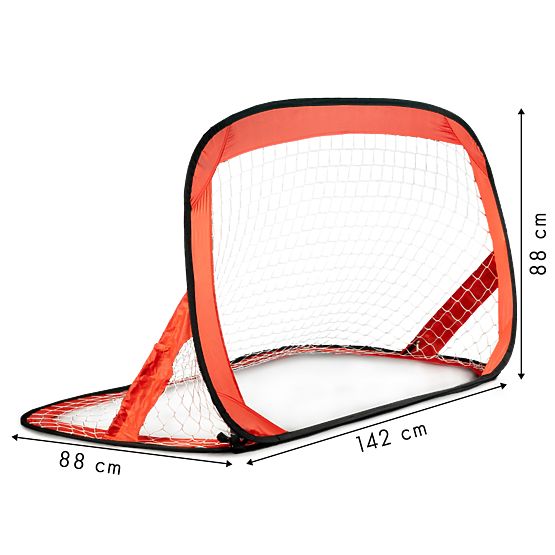 Set mit 2 Fußballtoren