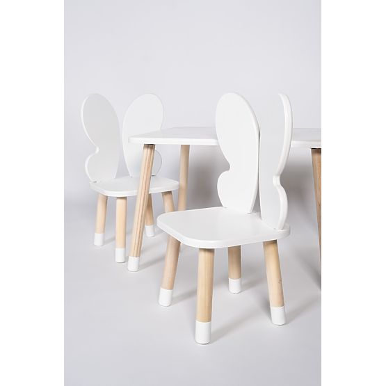 Set Tisch und Stühle - Schmetterling