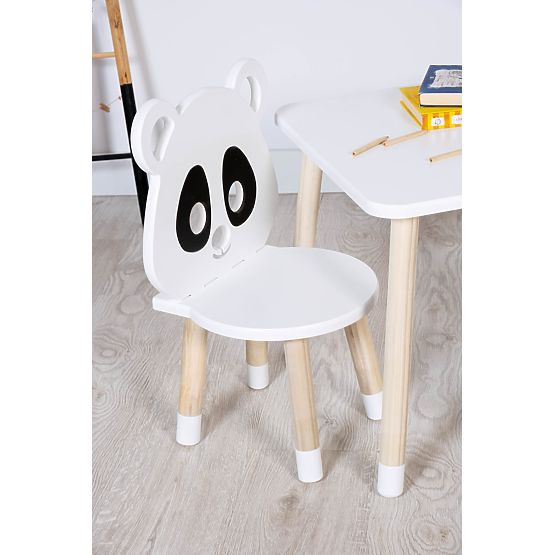 Set aus Tisch und Stühlen - Panda