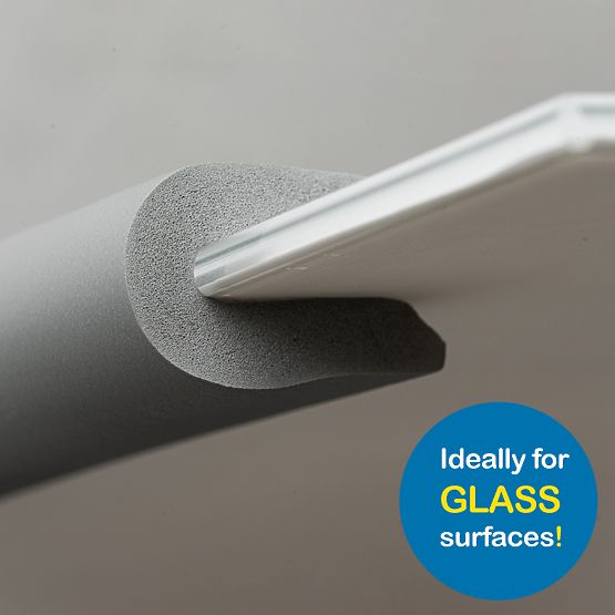 SIPO Schaumklebeband für Glasflächen, grau - 1 Stk