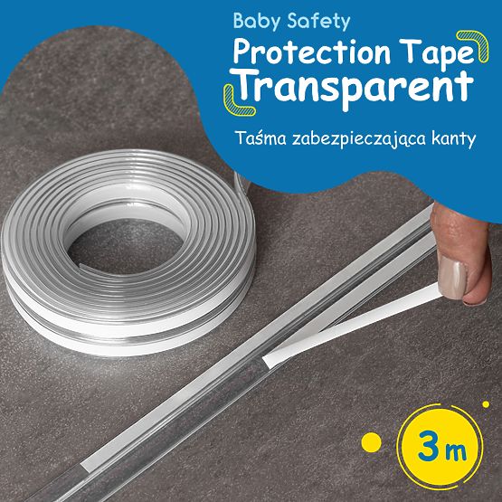 SIPO Schutzband für Möbelkanten, transparent - 1 Stk.