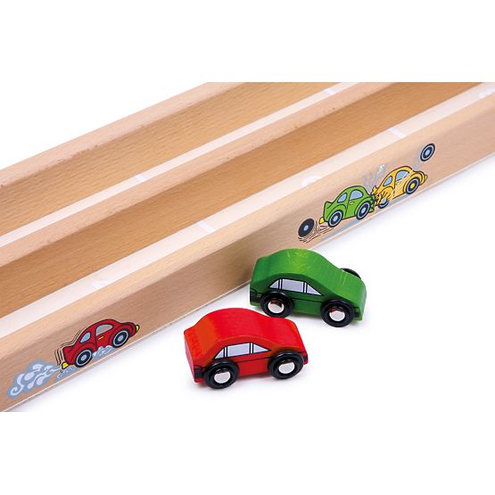 small foot Abschuss-Rennrampe für Autos