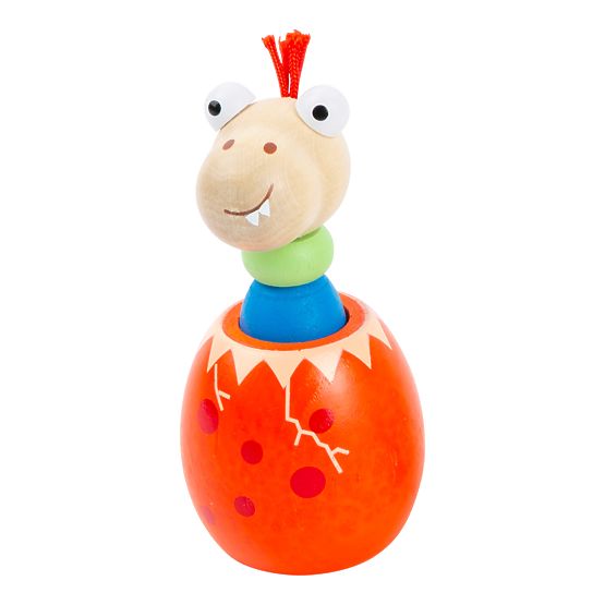 small foot Dinosaurier-Ei mit Sound 1 Stk. orange