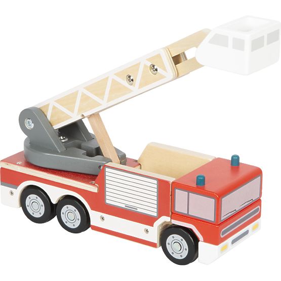 small foot Feuerwehrwagen mit drehbarer Leiter