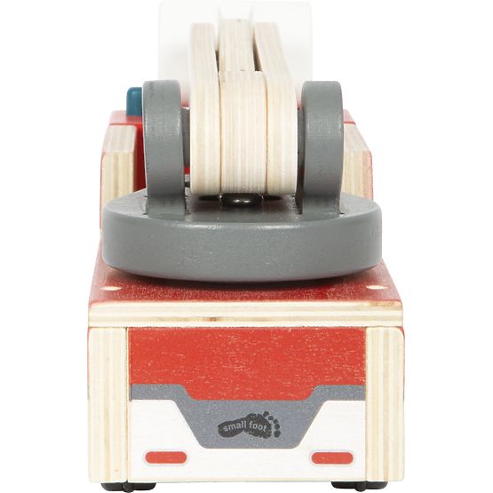 small foot Feuerwehrwagen mit drehbarer Leiter