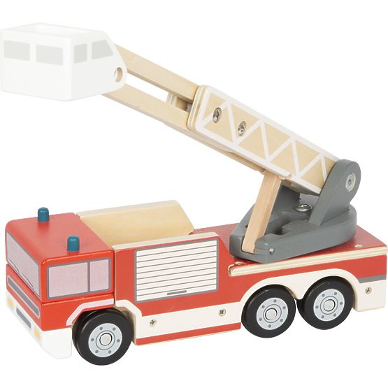 small foot Feuerwehrwagen mit drehbarer Leiter