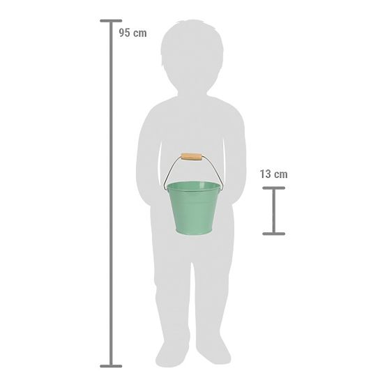 small foot Gartengeräteset mit Eimer Tiny Garden
