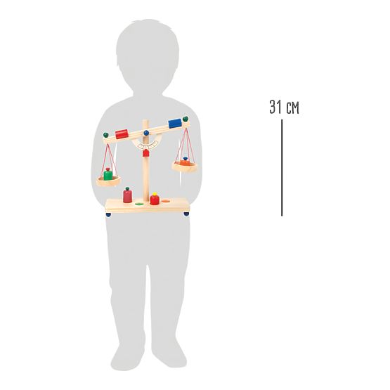 Small Foot Holzhebelwaage