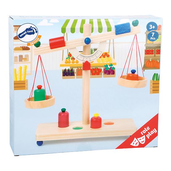 Small Foot Holzhebelwaage