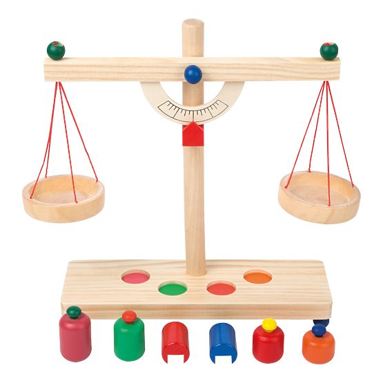 Small Foot Holzhebelwaage