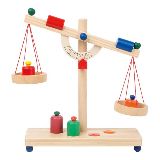 Small Foot Holzhebelwaage