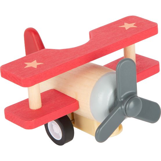 small foot Holz-Aufziehflugzeuge 3 Stk.