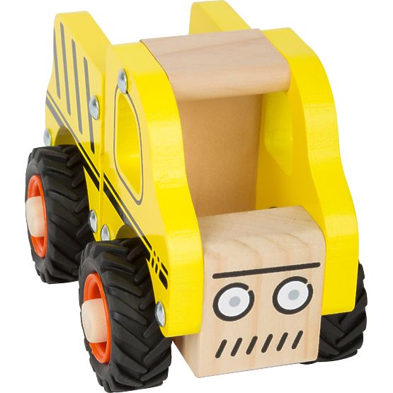 small foot Holz-Baufahrzeug