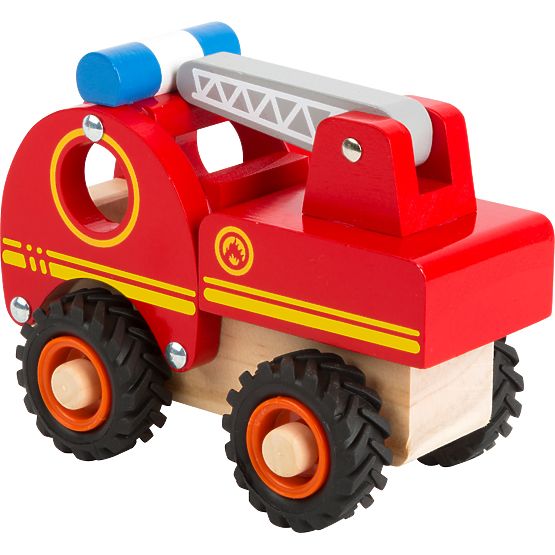 small foot Holz-Feuerwehrauto mit Leiter