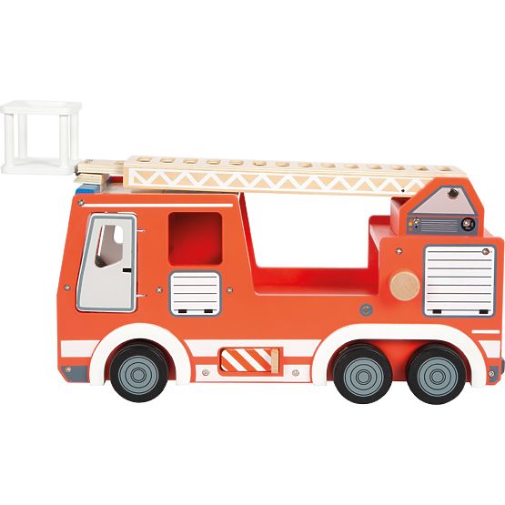 small foot Holz-Feuerwehrauto