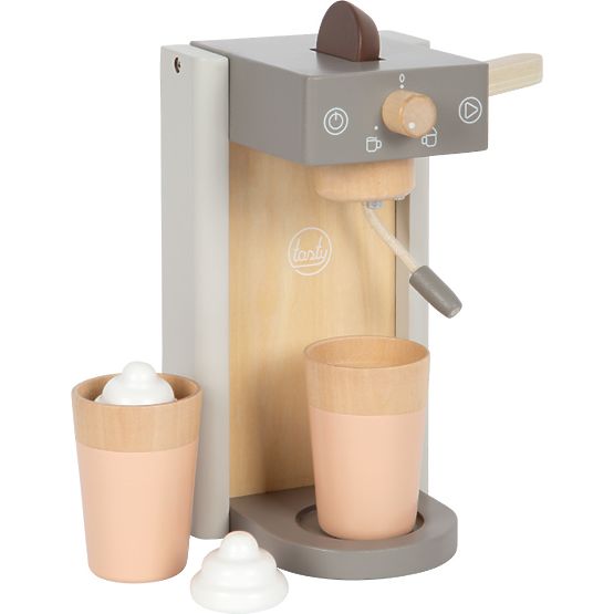 small foot Holz-Kaffeemaschine mit Zubehör Tasty grau