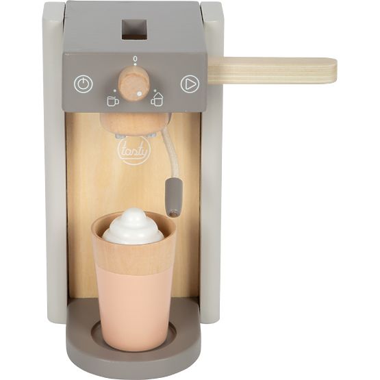 small foot Holz-Kaffeemaschine mit Zubehör Tasty grau