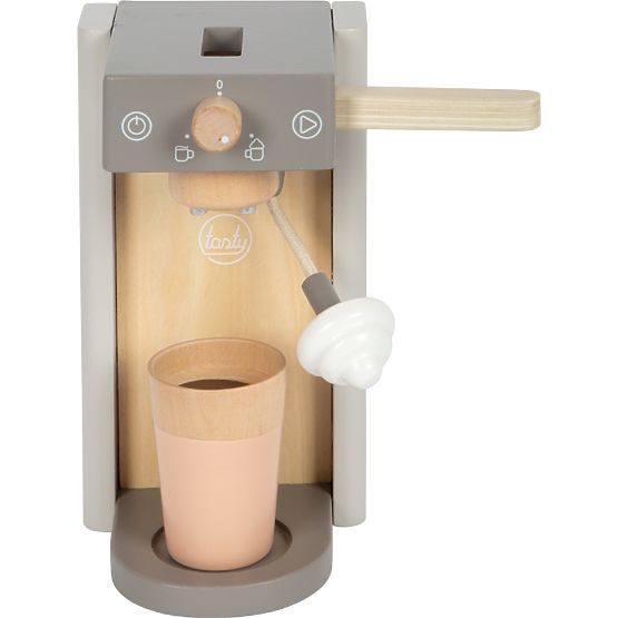 small foot Holz-Kaffeemaschine mit Zubehör Tasty grau