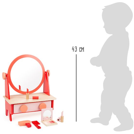 small foot Holz-Kosmetiktisch Retro