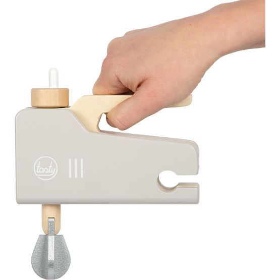 small foot Holz-Küchenmaschine 2 in 1 Tasty grau