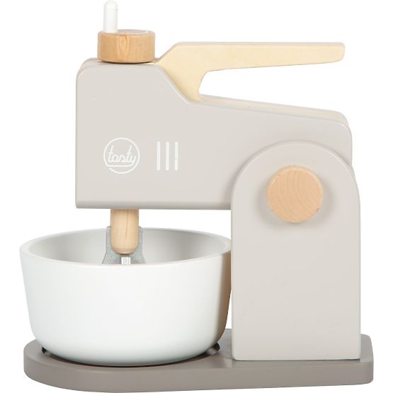 small foot Holz-Küchenmaschine 2 in 1 Tasty grau