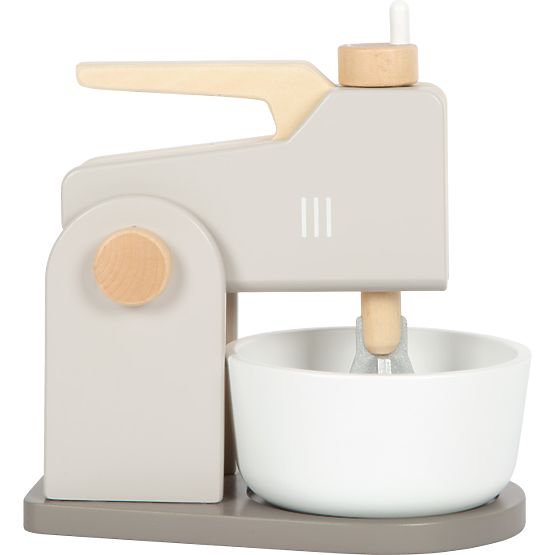 small foot Holz-Küchenmaschine 2 in 1 Tasty grau