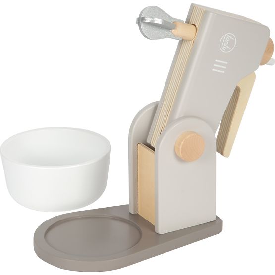 small foot Holz-Küchenmaschine 2 in 1 Tasty grau