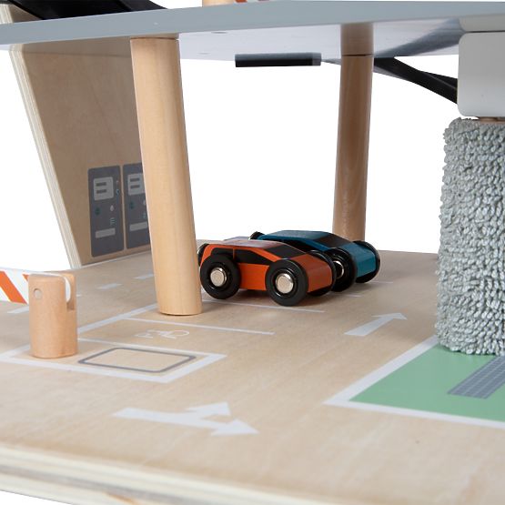 small foot Holz-Rennparkhaus