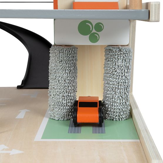 small foot Holz-Rennparkhaus