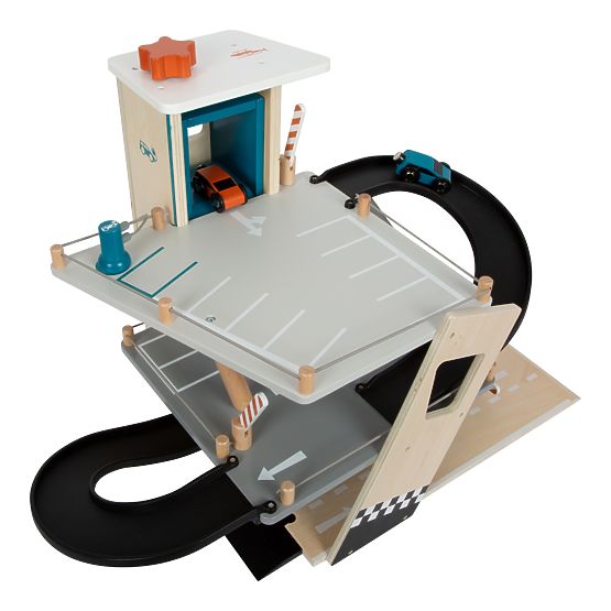 small foot Holz-Rennparkhaus