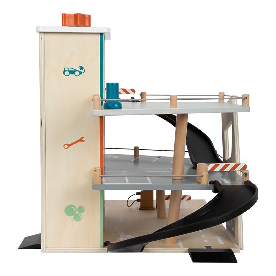 small foot Holz-Rennparkhaus