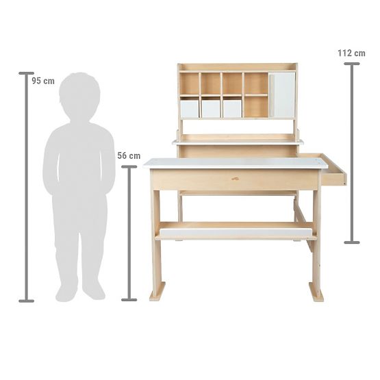 small foot Holz-Verkaufsstand weiß