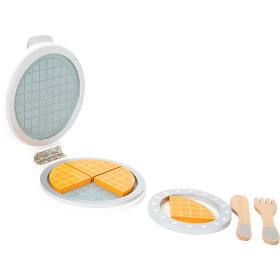 small foot Holz-Waffeleisen mit Zubehör